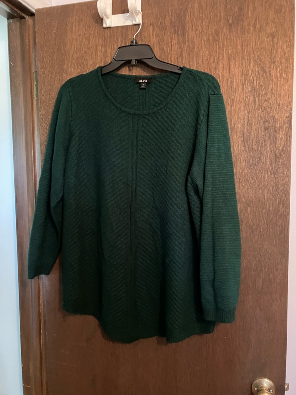 ALYX Dark Green Crewneck Knit Sweater